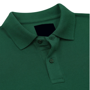 เสื้อโปโลผู้ชายสีเขียวป่าพรีเมียมรุ่นใหม่ แขนสั้น ผ้าปิเก้ สไตล์ลำลอง เหมาะสำหรับตีกอล์ฟ รับผลิตตามแบบ OEM แบรนด์ส่วนตัว ขายส่ง - Product Image 5