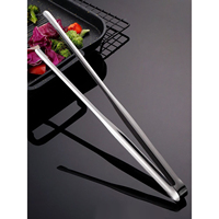 Penjepit Dapur Stainless Steel Terlaris Tahan Panas untuk Memasak, Menyajikan BBQ, dan Menanganan Makanan