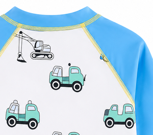 <b>Boys</b> Summer Water Shirt UV Protection Quick Dry Beach Swimwear Kids Beach Swim Apparel for <b>Boys</b> Comfortable Stretch Rash Guard - Product Image 3