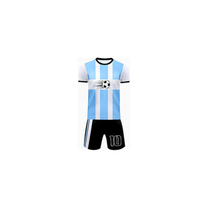 Maillot de football de haute qualité pour hommes et femmes, imprimé, à manches courtes, pour entraînement, séchage rapide, 100% polyester - Product Image 3