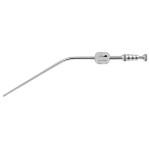 Cánula de succión neuroquirúrgica Fukushima Teardrop con punta de bola, instrumento quirúrgico de acero inoxidable de grado quirúrgico premium - Product Image 2