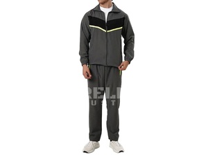 Ensemble coupe-vent personnalisé haute performance, extensible dans 4 directions, imperméable, respirant, avec capuche, pour homme, idéal pour la randonnée en plein air - Product Image 1
