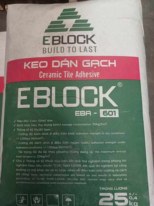 Eblock High Strength Industrial Design Cement Adhesive Mortar Competitive Price Construction Material From Manufacturer