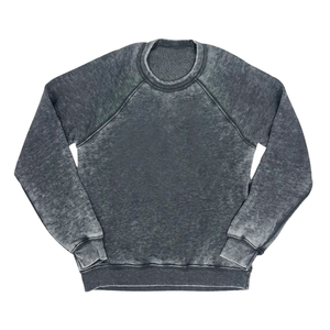 เสื้อสเวตเชิ้ตผู้ชายแฟชั่นอินเทรนด์ ล้างสีแบบแอซิดวอช ผ้าฝ้าย 100% ดีไซน์สั่งทำได้ สไตล์สตรีทแวร์ 2026 เสื้อสเวตเชิ้ตลำลองสำหรับผู้ใหญ่ - Product Image 1