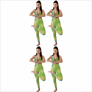 Conjunto de Yoga para Mujer, Elegante Conjunto Deportivo de Dos Piezas con Tecnología de Absorción de Humedad, Traje Atlético Ligero - Product Image 6