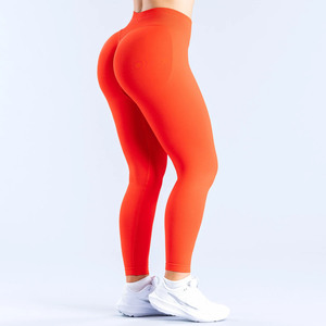 Leggings Deportivos de Cintura Alta de Poliamida para Mujer, Ultra Suaves, con Bloques de Color, para Yoga, Gimnasio y Atletismo - Product Image 2