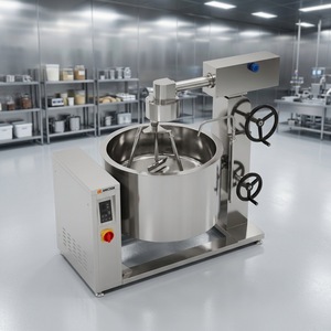 Marmite à vapeur rotative à induction à double enveloppe Amicook 380V/440V, modèle électrique, four à induction inclinable pour braiser, cuisson gourmet sécurisée - Product Image 2