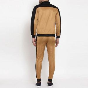 <b>Men's</b> Two Piece Athletic Tracksuit Set Breathable Moisture Wicking Sports <b>Jacket</b> with Comfortable Stretch Jogger Pants - Product Image 4