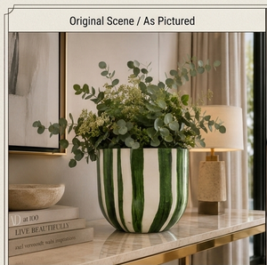 Newest Design Eco-Friendly Vintage Iron Planter Pot <b>Sticker</b> Enamel Handmade for Home and Garden Decoration Customized - Product Image 6