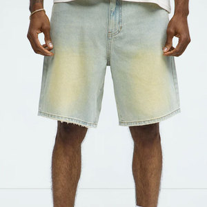 Conjuntos de Shorts de Mezclilla para Hombre, Shorts de Mezclilla de Buena Calidad, Shorts de Mezclilla con Lavado Ácido, Precio Bajo, Stock de Fábrica, Conjuntos Casuales para Hombre - Product Image 6