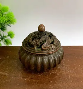 Luxury Home Fragrance Accent Bakhoor Incense <b>Burner</b> Built for Oud Wood and Visual Elegance - Product Image 2