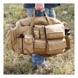 Outdoor Tactical Duffle Bag-High Capacity Waterproof Nylon <b>Backpack</b> with Polyester Lining 30-<b>40L</b> for Adventure <b>Travel</b> - Product Image 2