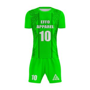Nouvelle Arrivée Vente Chaude Tenue de Football Homme Sportswear Prix de Gros Pas Cher Séchage Rapide Coupe Slim Short 100% Polyester Uniforme de Football - Product Image 4