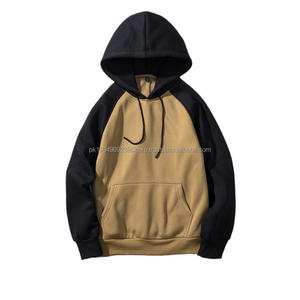 Sweats à capuche et vêtements de rue pour hommes de la meilleure qualité, prix de gros, logo brodé personnalisé, sweats à capuche unis et lourds - Product Image 4