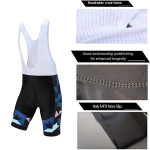 Casual Summer Outdoor Cycling Uniform <b>Shorts</b> Sets Unisex High Stretchable Non <b>Slip</b> Plus Size Eco-Friendly Breathable Windproof - Product Image 6