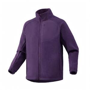 <b>STAR</b> SPEED Men's Stand Collar Hooded Fleece <b>Jacket</b> Waterproof Zipper Thermal Casual Outerwear with Pockets Outdoor Autumn - Product Image 1