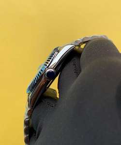 Reloj de Pulsera BOJ Plain R.O.L.E.X.09 de 41 mm con Esfera Blanca e Índices, Fabricado en Acero Inoxidable, Movimiento Mecánico Automático, Deportivo, a Bajo Precio - Product Image 2