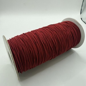 Cordon élastique tressé rouge brique n°40, 1,2 mm, 288 yards, 100 % nylon haute ténacité, écologique, pour textile de maison - Product Image 5