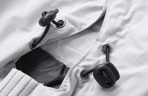 Veste coupe-vent imperméable à fermeture éclair avec logo personnalisé, veste de pêche en plein air pour hommes - Product Image 5