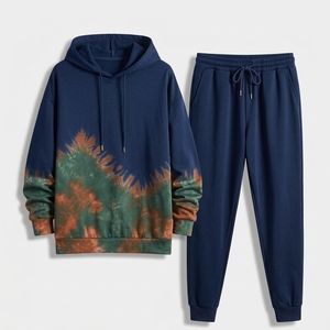Ensemble de survêtement unisexe OEM à prix de gros, personnalisé en molleton de coton pour hommes et femmes - Product Image 3