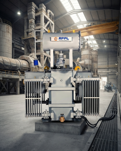 Transformador Eléctrico Trifásico Sumergido en Aceite con Bobinado de Cobre, Transformador de Distribución de Energía - Product Image 1