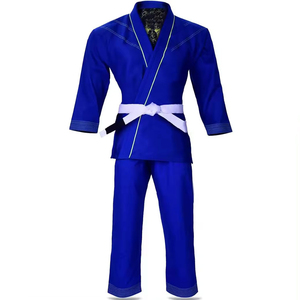 <b>White</b> Judo Gi Uniform 100% Cotton Breathable Lightweight Unisex Adult Martial Arts Wear Regular Fit 140g Black Belt Included - Product Image 4