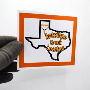 Custom Decorative Glossy Die-Cut PVC <b>Vinyl</b> Logo Stickers | UV Printed Waterproof Square Die Cut Decals for Windows & Outdoor Use - Product Image 2