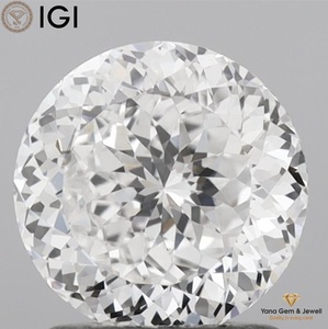 CVD Lab Grown Diamond VS1 Clarity E Color Portuguese Shape With IGI Certificate 1.50 Carat For Elegant Solitaire Pendant - Product Image 1