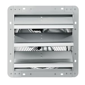 Ventilateur d'extraction mural en aluminium 12FT haute vitesse 1000 CFM avec moteur AC et volet pour ventilation et refroidissement, vert - Product Image 3