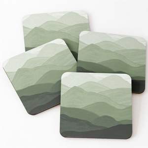 Juego de Posavasos Modernos de Corcho Azul Marino, Estilo Nórdico, Cuadrados, Resistentes al Calor, para Hogar y Oficina - Product Image 2