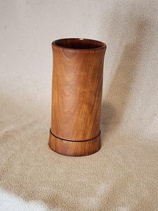 Mug à boire en bois - cerisier - chopes à bière. - Product Image 2