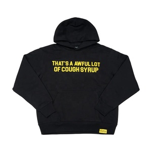 Sweat à capuche zippé réversible personnalisé en molleton épais respirant pour homme, hiver, imprimé COUGH SYRUP, style streetwear - Product Image 3