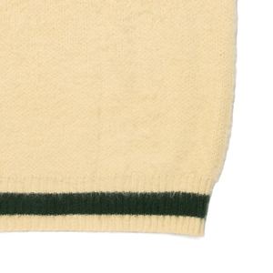 Varsity College Style Knit Sweater Soft V-Neck Slim <b>Fit</b> Pullover Sophisticated Solid Color Ladies Winter <b>Jumper</b> Breathable 2026 - Product Image 4