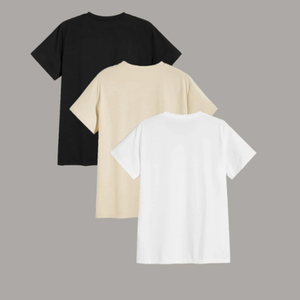 Camisetas de manga corta con cuello redondo de algodón 100%, ropa informal de ajuste Regular, camisetas de hombre de gran tamaño de alta calidad para hombre, exportador de niños, OEM - Product Image 4