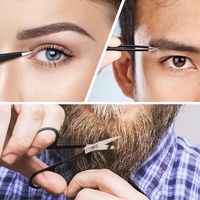 Ensemble manucure pédicure 11 pièces de qualité supérieure pour hommes Logo personnalisé Tondeuse à cuticules Kits de toilettage des ongles Soins personnels Beauté