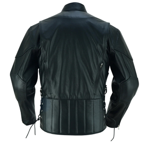 Fabricación de Ropa para Hombre, Chaqueta de Cuero para Hombre de Primera Calidad con Logotipo Personalizado, Nuevo Diseño - Product Image 6