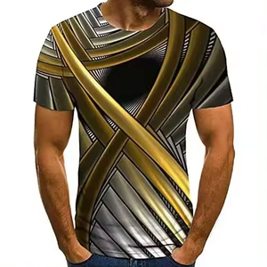 <b>Trendy</b> Men's Sublimation <b>T</b>-<b>Shirt</b> 100% polyester Short Sleeve Solid Pattern Quick Dry Breathable Comfortable Best Selling Summer - Product Image 6