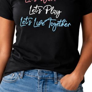 T-shirt à manches courtes et col rond, décontracté, pour homme et femme, style streetwear, vêtements confortables pour tous les jours - Product Image 6