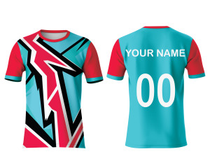 T-shirt décontracté personnalisé OEM en sublimation 100 % polyester à manches courtes, écologique, respirant, prêt pour l'impression par transfert thermique - Product Image 1