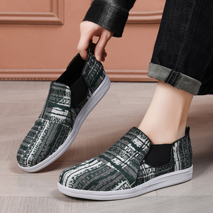 2026 New Summer Men's Loafers Slip On Casual Shoes Breathable Lightweight Lazy Shoes Fashion Walking <b>Sneakers</b> - Product Image 3