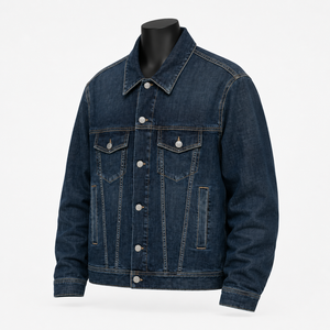 <b>Men's</b> Stylish Jean <b>Jacket</b> Casual Wear OEM Wholesale High Quality <b>Mens</b> Cotton Jeans <b>Jacket</b> Custom <b>Mens</b> Denim <b>Jacket</b> for Sale - Product Image 5