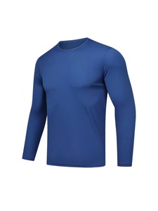 100% <b>Polyester</b> Men's Custom Logo Hip Hop Long Sleeve O-Neck <b>T</b>-<b>Shirt</b> Sublimation Printed Anti-UV Breathable Quick Dry Regular Fit - Product Image 6