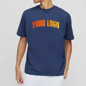 T-shirt Homme Tricoté Personnalisé d'Été, Coupe Ample, Séchage Rapide, Manches Courtes, 100% Coton, Col Rond Imprimé - Product Image 4