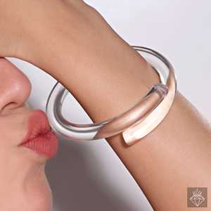 PRAO Bold & Beautiful Transparent Acrylic Glass <b>Bracelet</b> Fashionable <b>Bangles</b> & <b>Bracelets</b> - Product Image 1