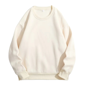 Sudadera de mujer de secado rápido, elegante y a la moda, estilo oversize, hombros caídos, cuello redondo. - Product Image 1