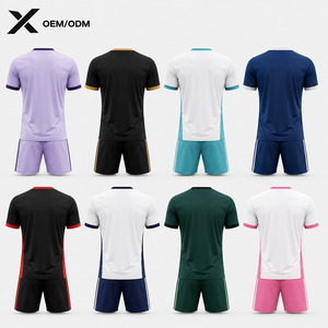 Conjunto de Camiseta de Fútbol X Men, Manga Corta, Cuello Redondo, Poliéster Sublimado, Secado Rápido, Transpirable, para Todas las Temporadas, Ropa Deportiva OEM/ODM - Product Image 2