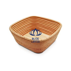 BEST SELLER Premium Natural Rattan <b>Bread</b> Proofing <b>Basket</b> with Cloth Liner Artisan Bakery Supplies - Product Image 1