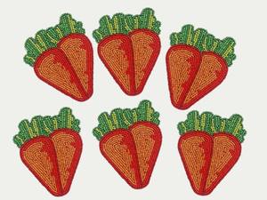 Abalorio creativo bordado con cuentas para colgar en bolsos de moda, dijes bordados con cuentas de semillas para estilos de moda hechos a mano - Product Image 4