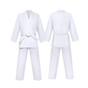 Uniforme de Karate Personalizado 100% Algodón para Entrenamiento de Artes Marciales, OEM, Marca Privada, Venta al Por Mayor - Product Image 3