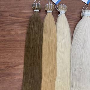 Wholesale price Raw Vietnamese Human Hair Color Tape No <b>tangle</b> No shedding Super silky In Stock - Product Image 6